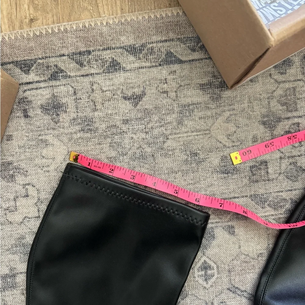 Steve Madden ‘Higher’ Black Knee High Boots - Picture 8 of 9